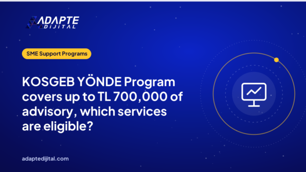 KOSGEB YÖNDE Program covers up to TL 700,000 of advisory, which services are eligible?