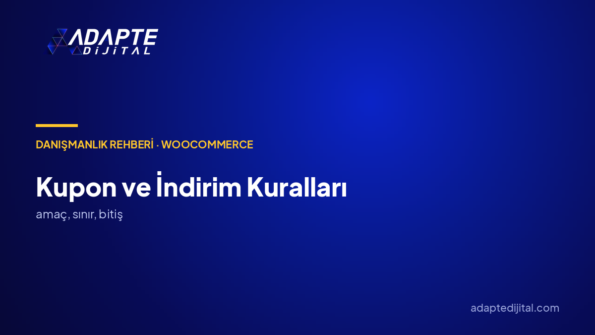 Kupon ve indirim kuralları nasıl kurulur?