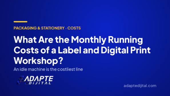 What Are the Monthly Running Costs of a Label and Digital Print Workshop? — Adapte Dijital cover image