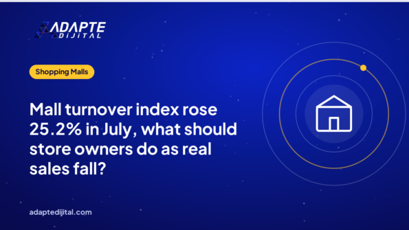 Mall turnover index rose 25.2% in July, what should store owners do as real sales fall?
