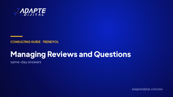 How do you manage reviews and questions on Trendyol?