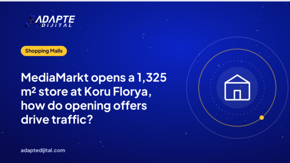 MediaMarkt opens a 1,325 m² store at Koru Florya, how do opening offers drive traffic?
