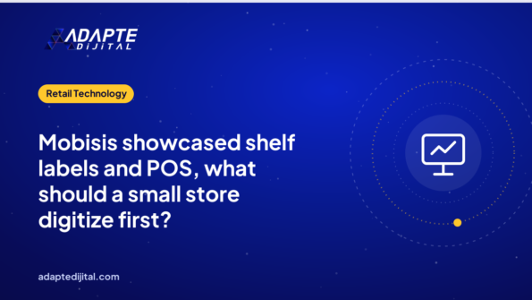 Mobisis showcased shelf labels and POS, what should a small store digitize first?