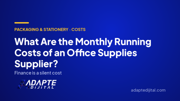 What Are the Monthly Running Costs of an Office Supplies Supplier? — Adapte Dijital cover image