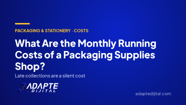 What Are the Monthly Running Costs of a Packaging Supplies Shop? — Adapte Dijital cover image