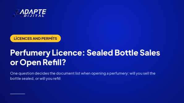 Perfumery Licence: Sealed Bottle Sales or Open Refill? — Adapte Dijital cover image
