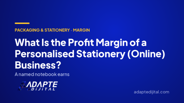 What Is the Profit Margin of a Personalised Stationery (Online) Business? — Adapte Dijital cover image