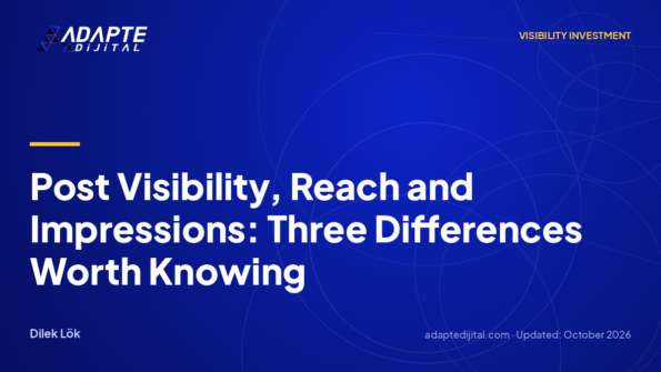 Post Visibility, Reach and Impressions: Three Differences Worth Knowing