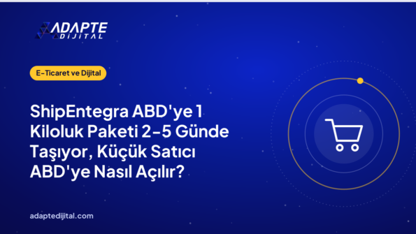 ShipEntegra ABD'ye 1 Kiloluk Paketi 2-5 Günde Taşıyor, Küçük Satıcı ABD'ye Nasıl Açılır?