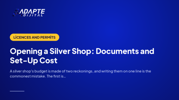 Opening a Silver Shop: Documents and Set-Up Cost — Adapte Dijital cover image