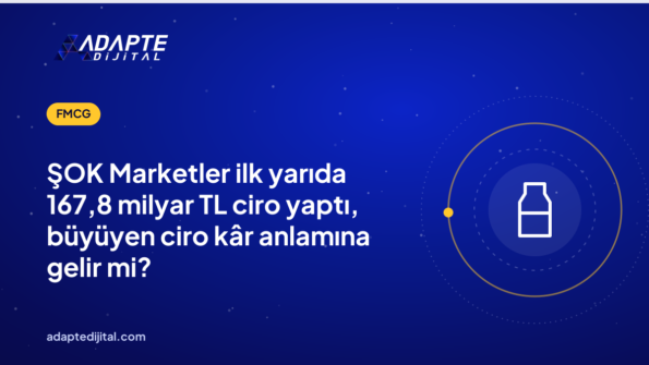 ŞOK Marketler ilk yarıda 167,8 milyar TL ciro yaptı, büyüyen ciro kâr anlamına gelir mi?