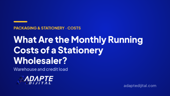What Are the Monthly Running Costs of a Stationery Wholesaler? — Adapte Dijital cover image