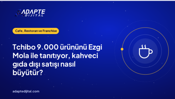Tchibo 9.000 ürününü Ezgi Mola ile tanıtıyor, kahveci gıda dışı satışı nasıl büyütür?