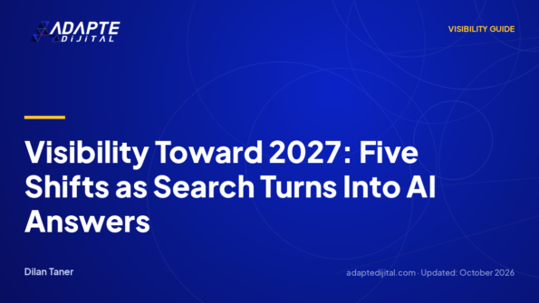 Visibility Toward 2027: Five Shifts as Search Turns Into AI Answers