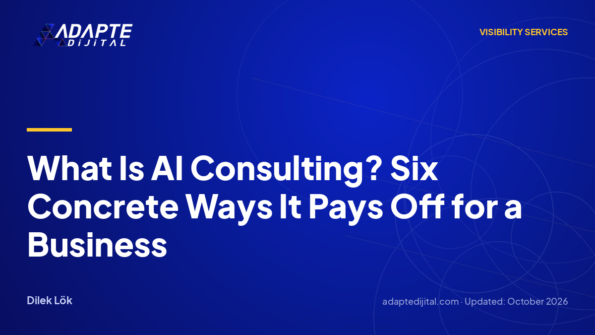 What Is AI Consulting? Six Concrete Ways It Pays Off for a Business