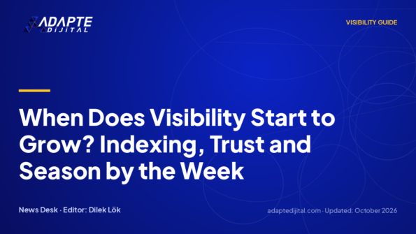 When Does Visibility Start to Grow? Indexing, Trust and Season by the Week