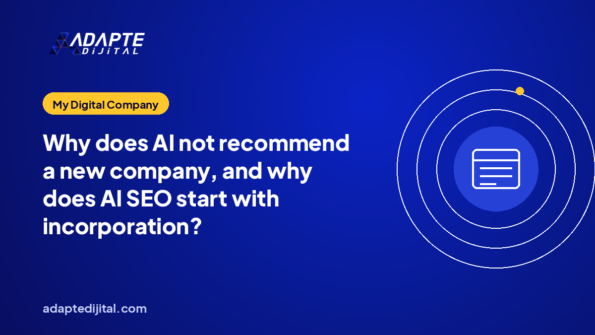 Why does AI not recommend a new company, and why does AI SEO start with incorporation?