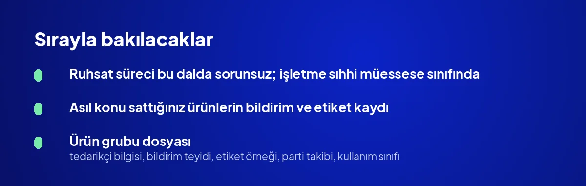 Kurduğumuz düzen: ürün grubu dosyası