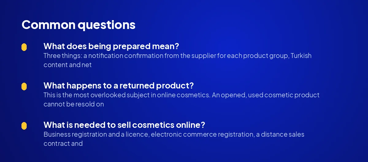 What does being prepared mean?