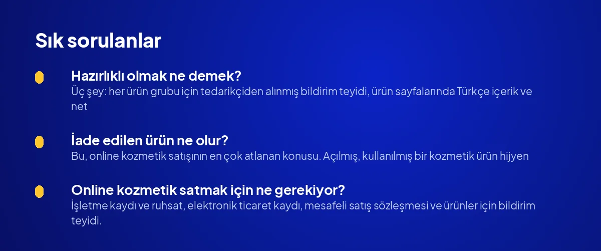 Hazırlıklı olmak ne demek?