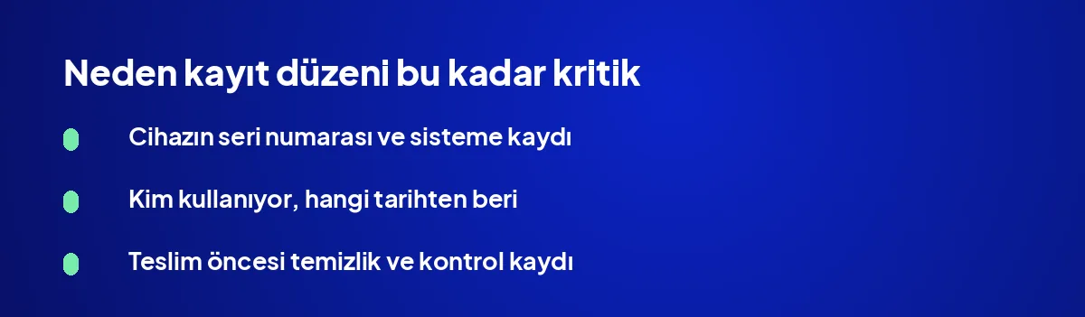Neden kayıt düzeni bu kadar kritik