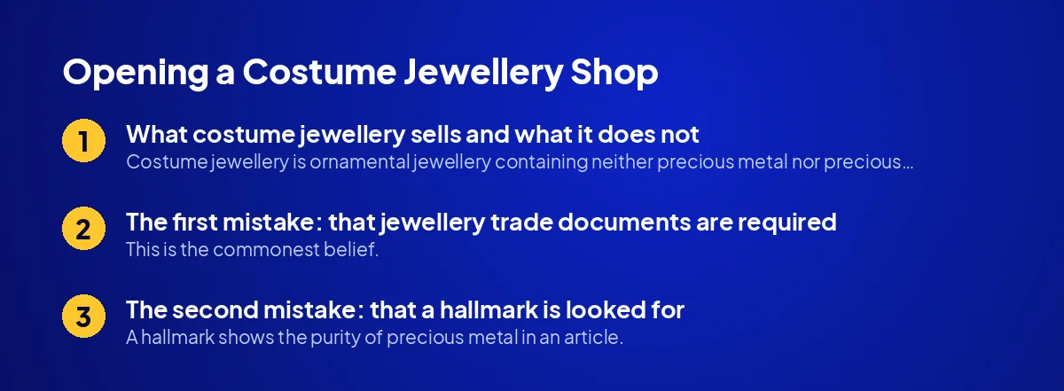 Opening a Costume Jewellery Shop: The Three Most Misunderstood Conditions