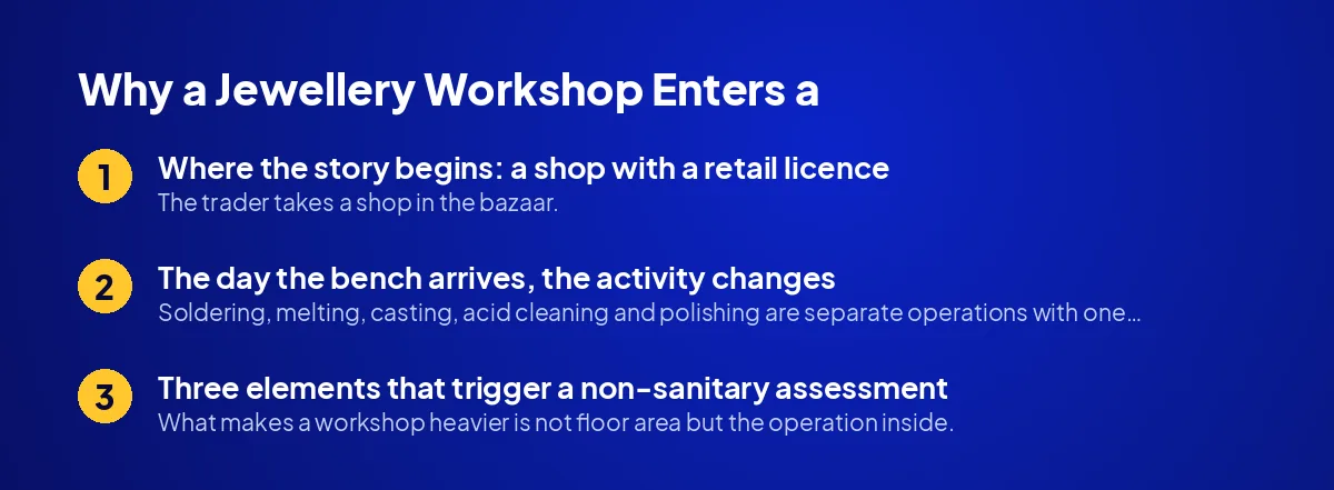 Why a Jewellery Workshop Enters a Different Class from the Shop