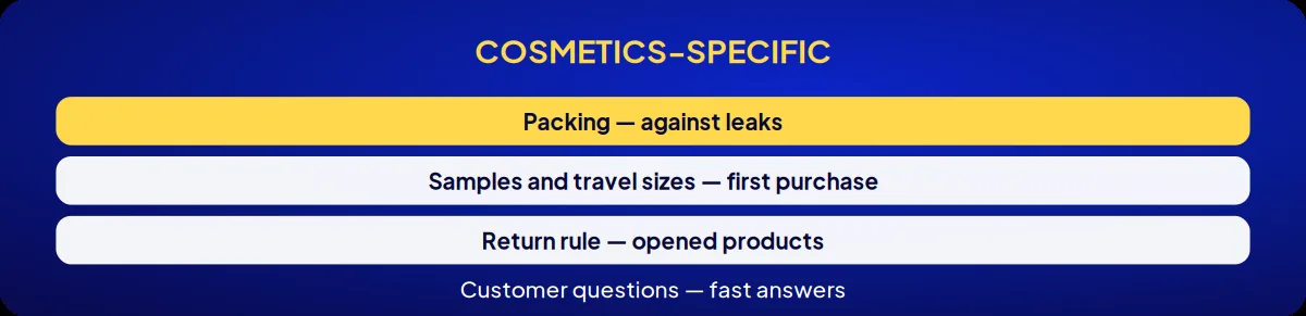Cosmetics brand consulting: cosmetics-specific