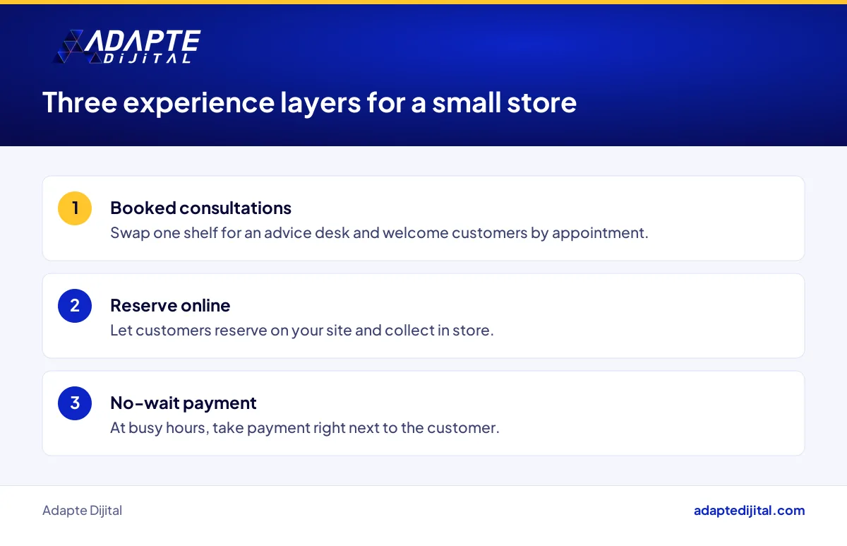 Three experience layers a small beauty store can adapt from the Sephora model