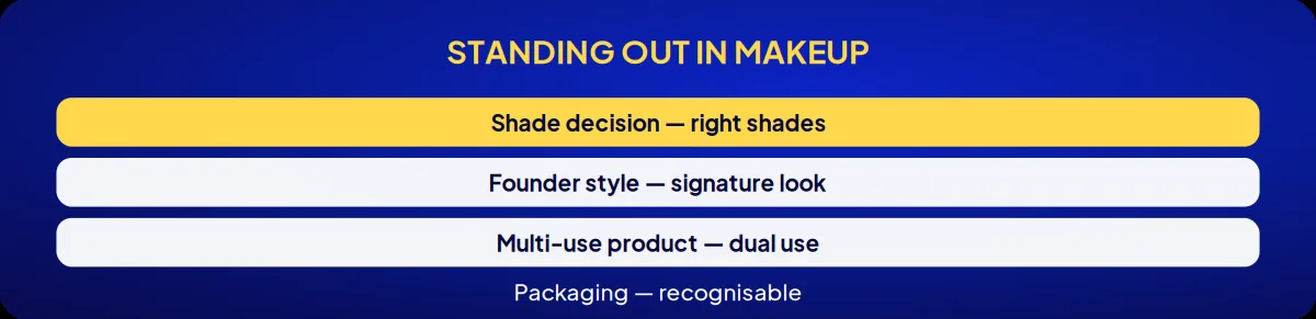 Industry brand consulting: standing out in makeup