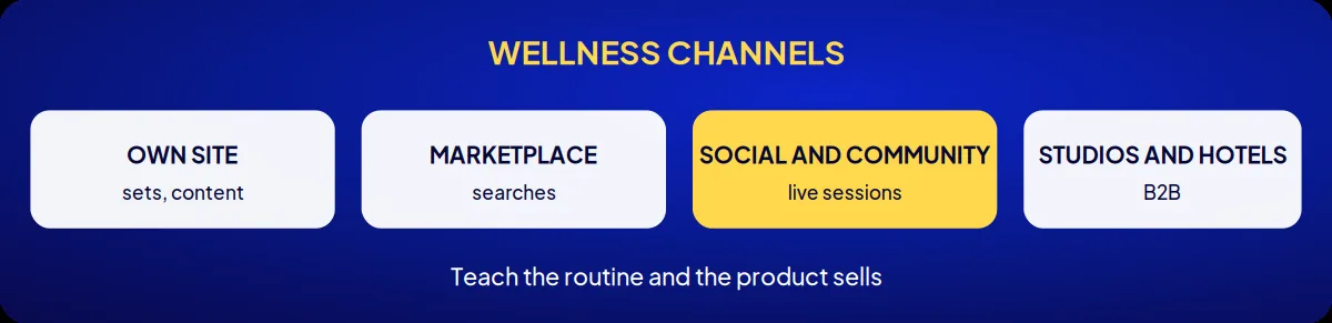 Industry brand consulting: wellness channels