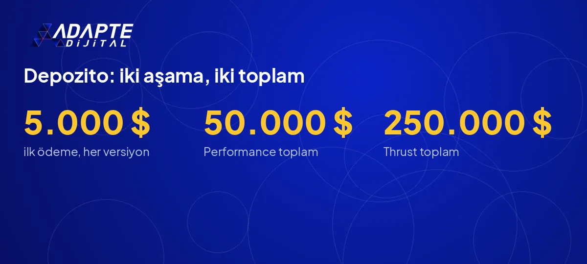 Tesla Roadster depozitosunda ilk 5.000 dolar ve 10 gün içinde ödenen kalan tutarın iki aşaması